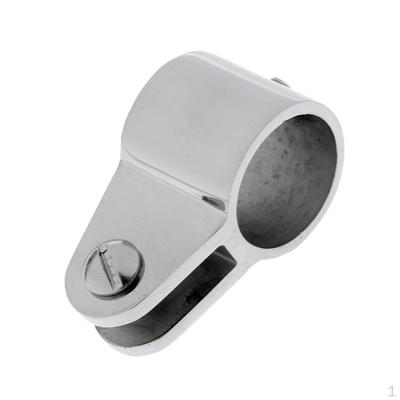 Slitta a ganasce per yacht da 0,87"/1" - 6 in acciaio inossidabile argento, 22 mm