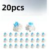 20/50/100 szt. Przełącznik Klawiatury 3-Pinowy Kliker Klawiatury Zamiennik Klucza Przełącznik Dotykowy Plastikowy Do Akcesoriów Zamiennych
