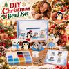 Kit Animale 3D con Perline di Natale, Set di Ornamenti Animali con Perline Fai da Te per Artigianato Festivo