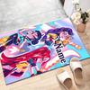Custom KPop Demon Hunters Mat Personalized Name, Polyester Washable Indoor Entryway Rug, Gift for Christmas, Easter, Thanksgiving Day