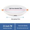 ספוט תקרה שקוע LED 12W תלת-צבעי ניתן לעמעום - סופר בהיר 6 אינץ'