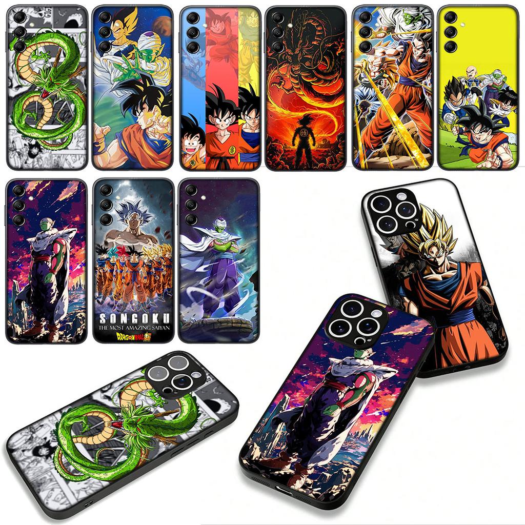 for Samsung Galaxy A36 A17 A26 A07 A35 A54 A53 A13 A33 A34 S8 S9 S20 S21 FE S10 Plus Cover Case Piccolo Dragon Son Gokus Ball z