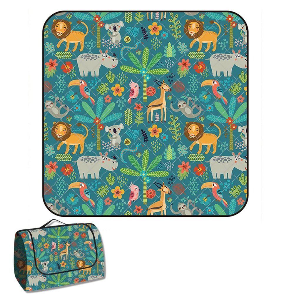 

Фруктовый влагостойкий коврик для пикника с животными, уличное оборудование, коврик для пикника на открытом воздухе, кемпинг style 8