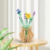 3D Wooden Puzzle Vase Wood Craft Fake Bouquet Holder Creative Flower Display Stand  Coffee Shop