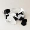 [4 TYPE] Essential Daily Socks Women 8-Piece Set (Original/Plain Long Socks/Ribbed Long Socks/Fake)