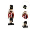 Wooden Christmas Nutcracker Traditional Classic Decoration Christmas Ornament for Kids Gifts Home Centerpiece Parties Table