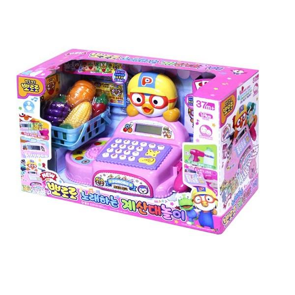 

Поющая кассовая игра Pororo, смешанные цвета, популярные корейские игрушки