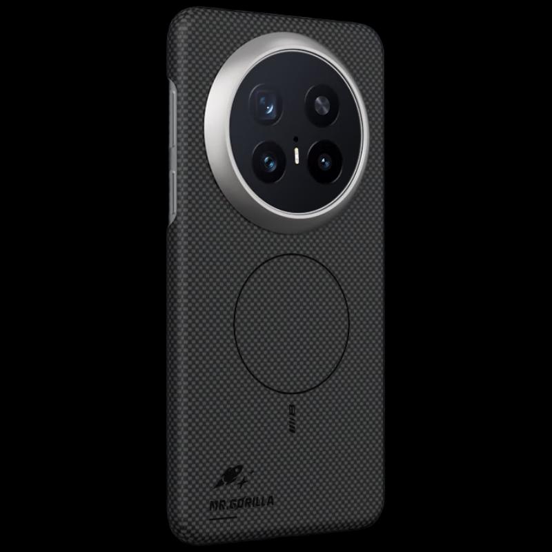 

Мистер. Синий чехол из арамидного волокна Blue Gorilla для Huawei Mate70