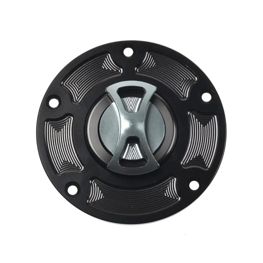 Gas Fuel Tank Cap For Ducati MONSTER795 796 696 1100EVO 2009-2014 Refitting Aluminum Alloy Quick-release Fuel Tank Cover.