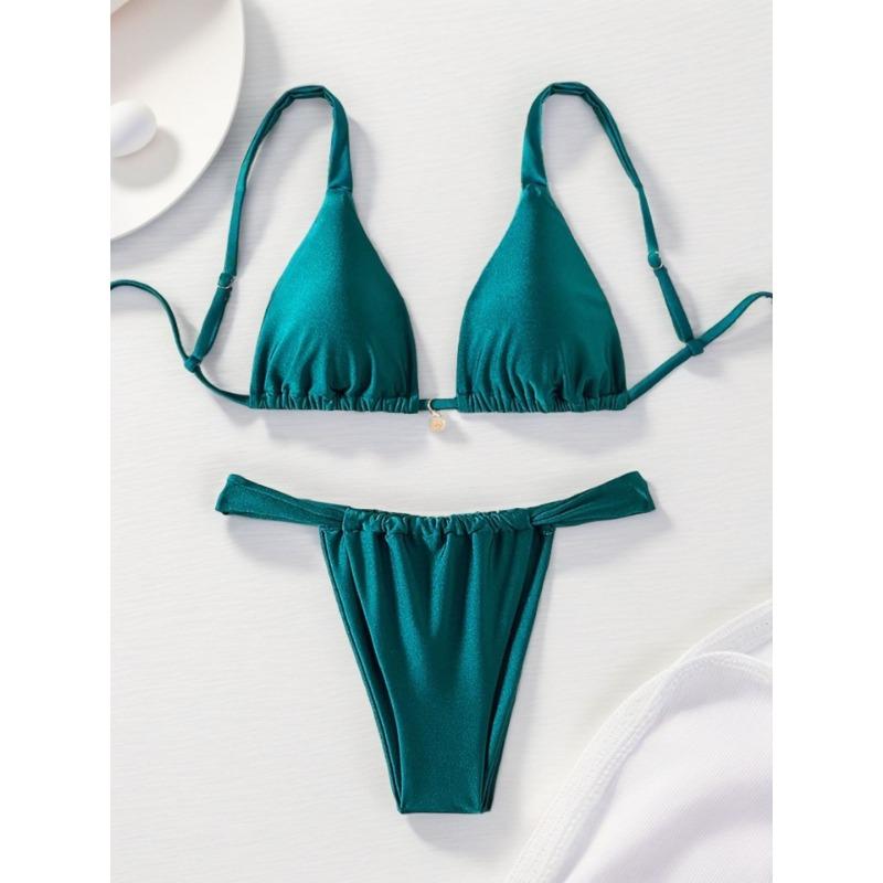 New Fashion Printed Swimsuit Seaside Sexy Split Swimsuit Bikini Bikini Women