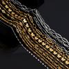1Meter Multi Styles Stainless Steel Gold Color Silver Color Link Chain Bulk Chains DIY Necklace Jewelry Making Wholesale No Fade