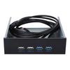 5,25palcový 19pinový 9pinový na USB 3.0 USB 2.0 4portový kovový optický disk