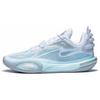 Li Ning All City 11 V2 Ammortizzazione, Resistenti all'Usura Basse Scarpe da Basket Uomo Blu Bianco ABAT053-4