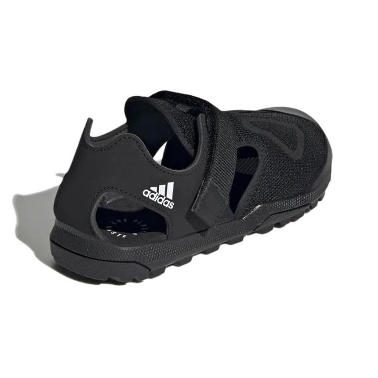adidas Captain Toey 2.0 J 'Core Black' (Unisex) Core Black / Core Black / Cloud White Kids' Sandals S42671
