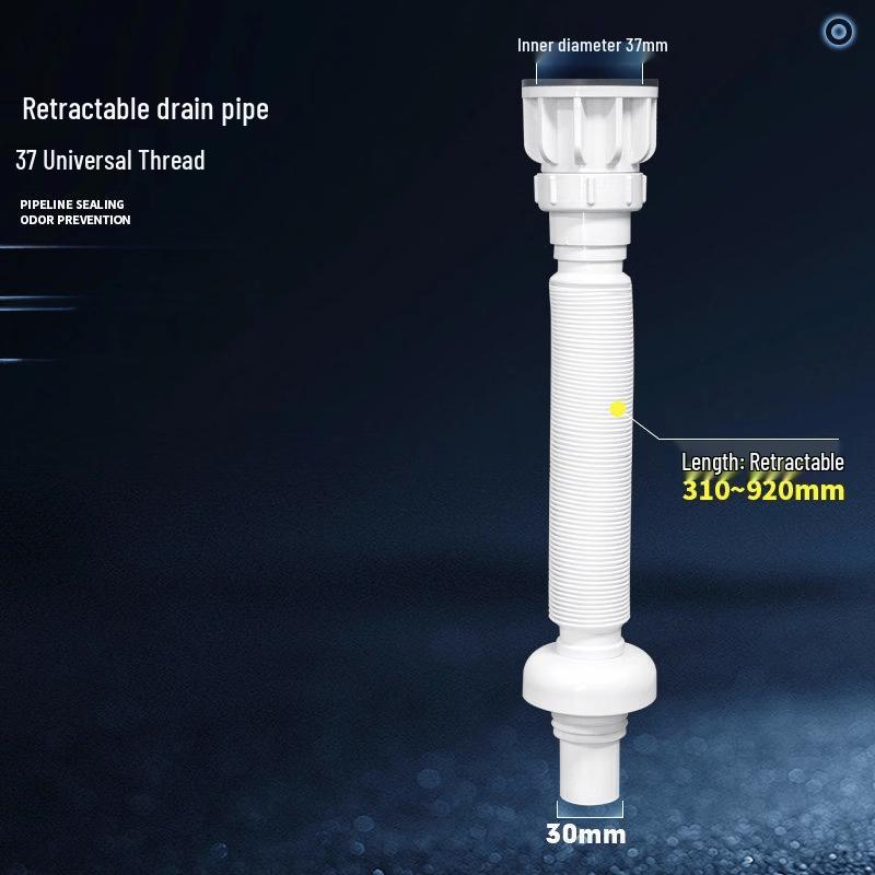 Dihosi Anti-Odor Extendable Washbasin Drain Pipe