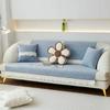 Chenille  Lace Light Luxury Sofa Cover Anti-cat Scratch Solid Color Non-slip Sofa Cushion Cover Four Seasons Universal Couch Mat