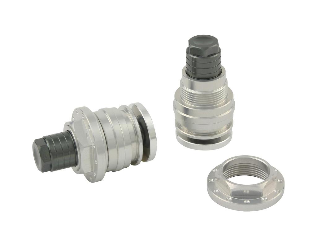 SHFIT UP GSX-R125 (2018-2023) SILVER/GUNMETA 280065-09 Motorcycle Equipment Initial Adjuster