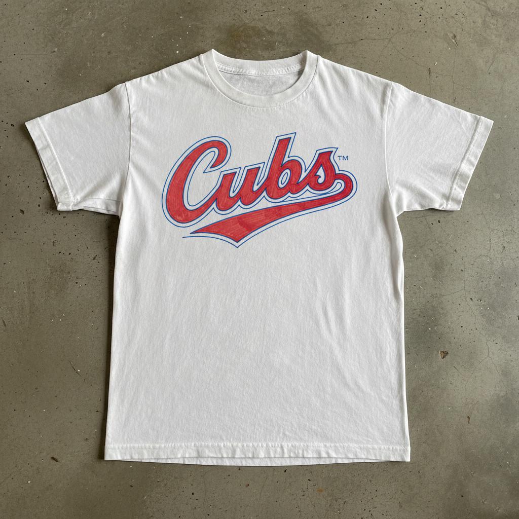 Vintage Cubs Baseball Tee