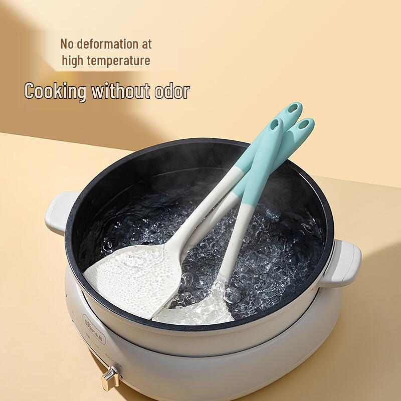 Pabei Heat-Resistant Silicone Spatula and Ladle Set
