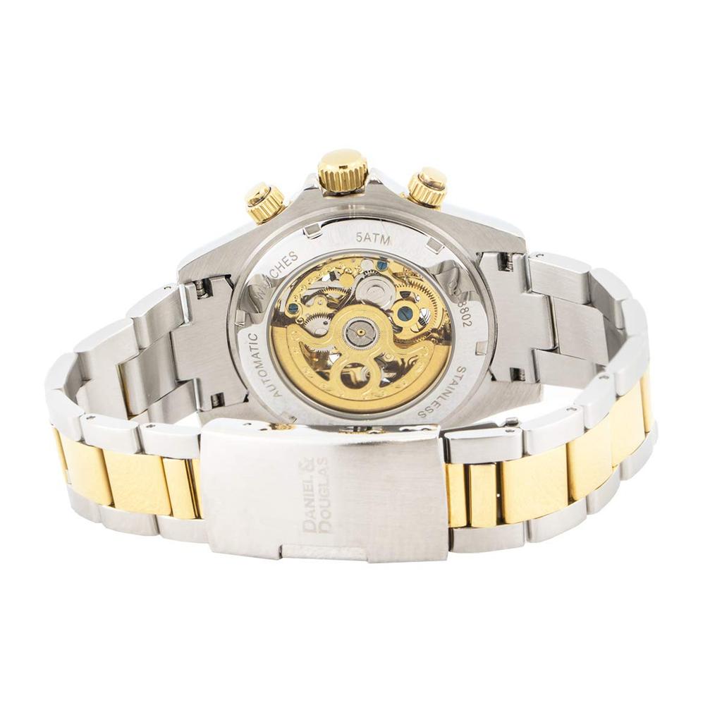 DANIEL & DOUGLAS Herren Automatikuhr DD8802 (DD8802-GPBK4)