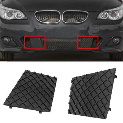 Front Bumper Cover Lower Mesh Grill Trim 51117897186 51117897184 For BMW E60 E61