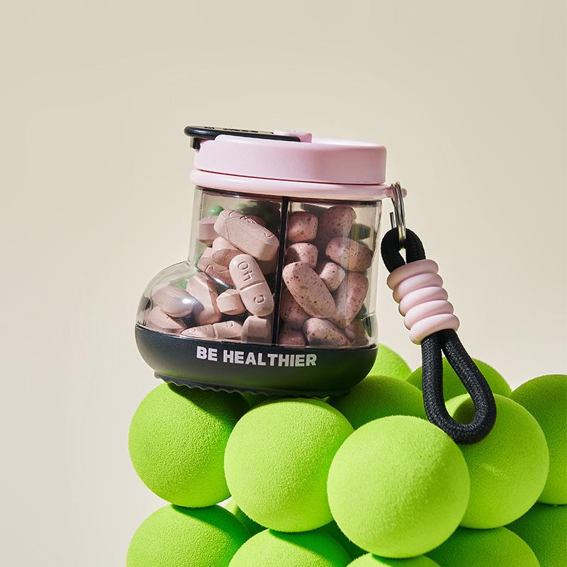 Portable Pill Organiser for On-the-Go Storage
