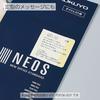 KOKUYO Label Postcard size and easy to use sticky labels 18 sides 50 sheets Yellow KPC-PSF18-50Y