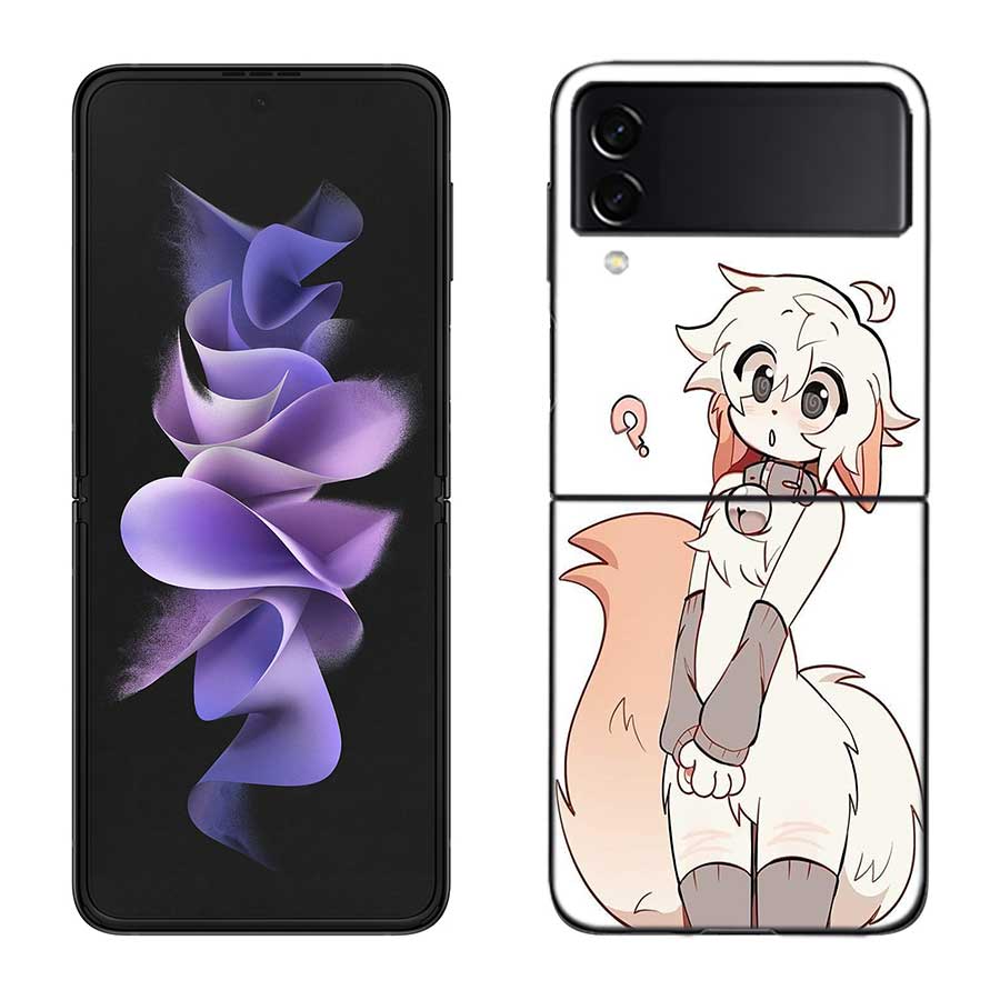 

Чехол для телефона Boykisser для Samsung Z Flip 7 6 5G Galaxy Z Flip 5 4 3 Черный Жесткий Чехол-Ракушка Роскошный ПК Корпус Coque Samsung Z Flip 3 5G