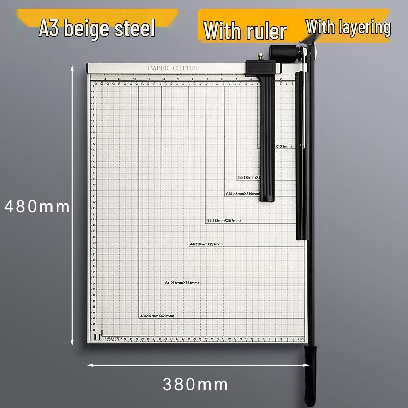 A3 A4 A5 Paper Cutter Guillotine - Manual Mini Trimmer for Photos & Business Cards