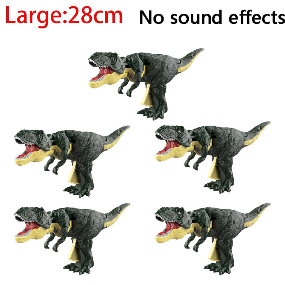 Brinquedos Dinossauro Balançando T-rex Sem Bateria Sem Som Criativo Mola Telescópica Dino Fidget Presentes de Natal Descompressão Infantil