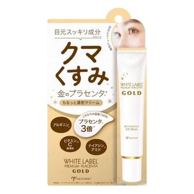 MICCOSMO - Crema de Ojos Esencia Rica Oro de Placenta Premium Etiqueta Blanca