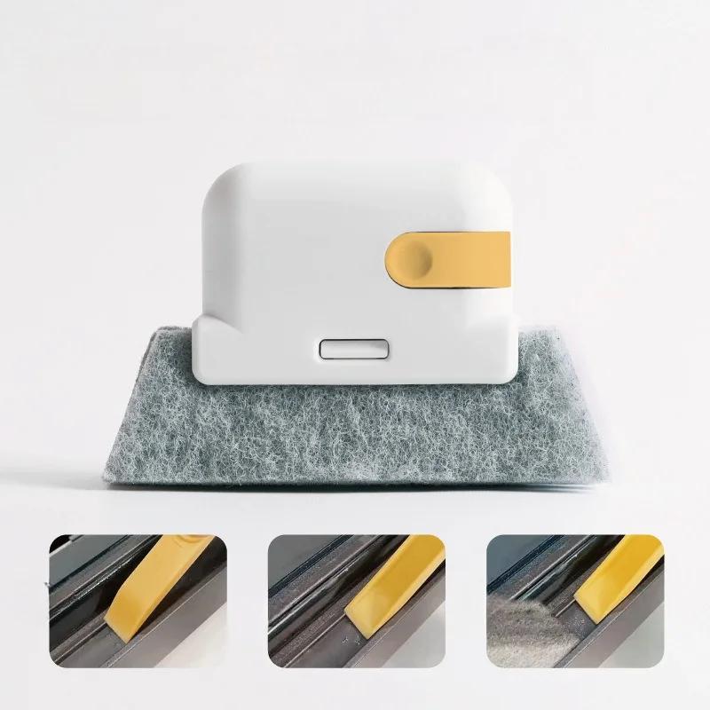 Multifunctional Home Cleaning Brush with Removable Head for Efficient Window Sill and Narrow Gap Deep Cleaning Tasks