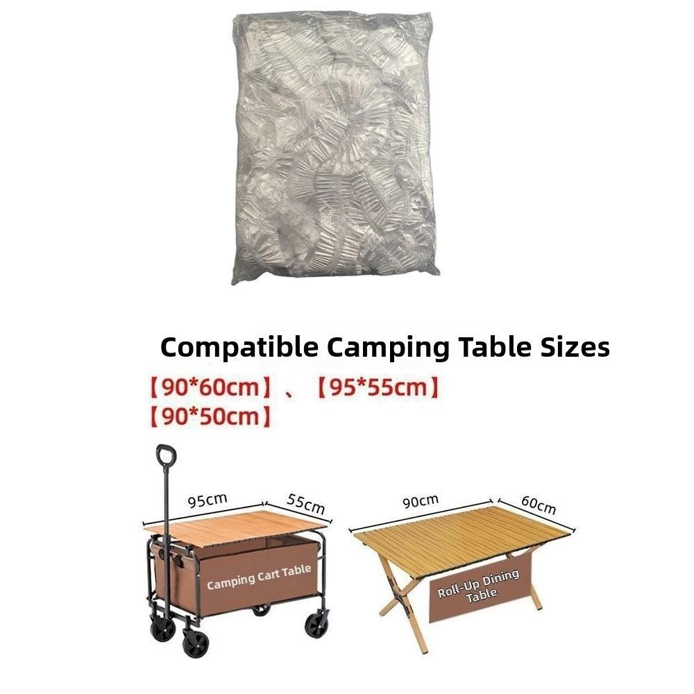 10Pcs Elastic Bound Disposable Table Cover Oil-Proof Table Protector Picnic Mat  Outdoor