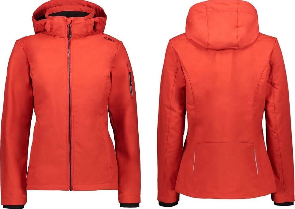 CMP Softshell Jacket Zip Hood Women (39A5006) Ferrari Black