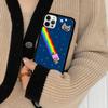 Cute N-Nyan Cat Phone Case For IPhone 16 Pro Max 15 14 Plus 14 13 12 11 17 PC+TPU Cases Back Cover