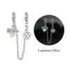 S925 Silver Black Safety Chain DIY Bracelet Accessories Fashion Jewelry Making Supplies for Girls