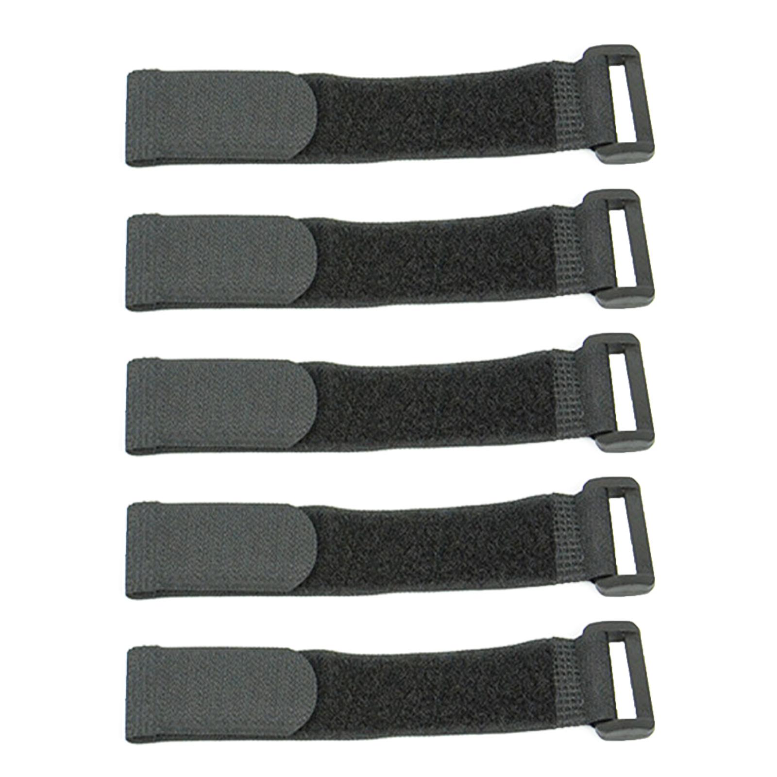 

5 Pcs/Set Nylon Fastening Straps Convenient Hook and Loop Straps Reusable Bicycle Handlebar Tape Cable Ties for Home C