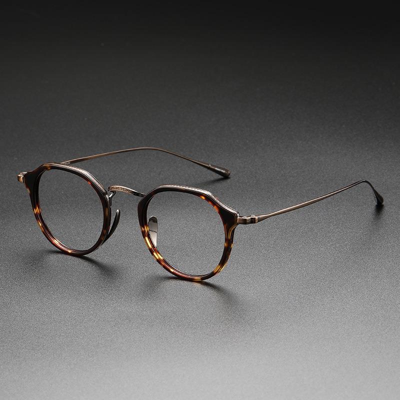 2026 Acetate Titanium Optical Glasses Frame Men Retro Optical Eyeglasses Frames Women Spectacles Eyewear