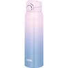 Thermos Water Bottle Vacuum Insulated Travel Mug 750ml Lilac Blue Detachable Drinking Spout Easy Clean Lightweight Type One-Touch Open Stainless LL-BL