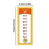 Friendly English Phonics Learning Cards Kids Interactive Spelling Practice Tool Quality Classroom Homeschool Materials