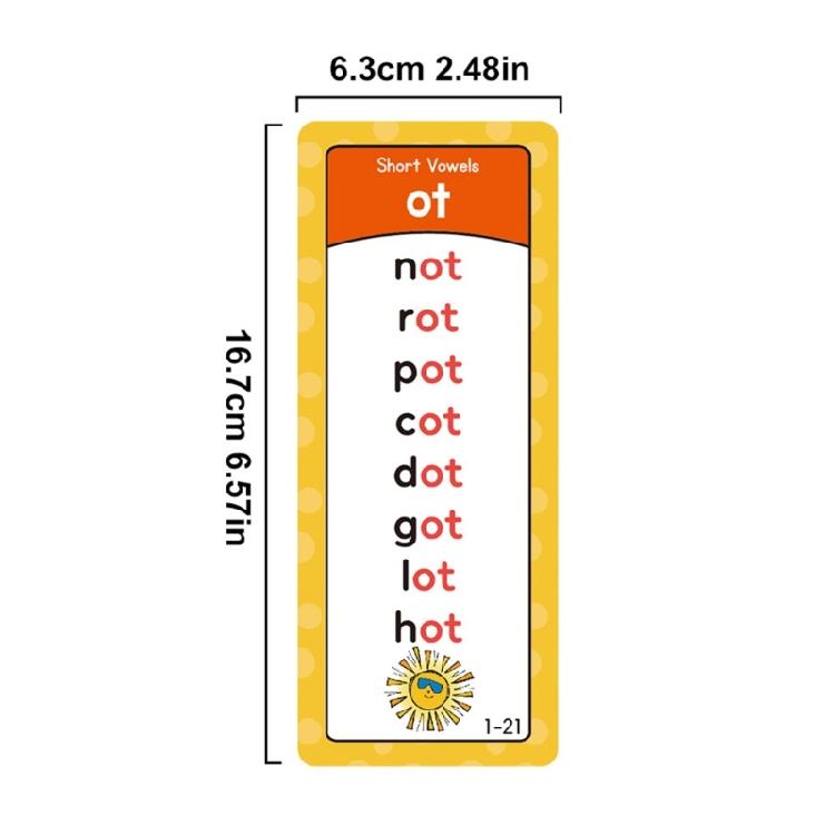 Friendly English Phonics Learning Cards Kids Interactive Spelling Practice Tool Quality Classroom Homeschool Materials