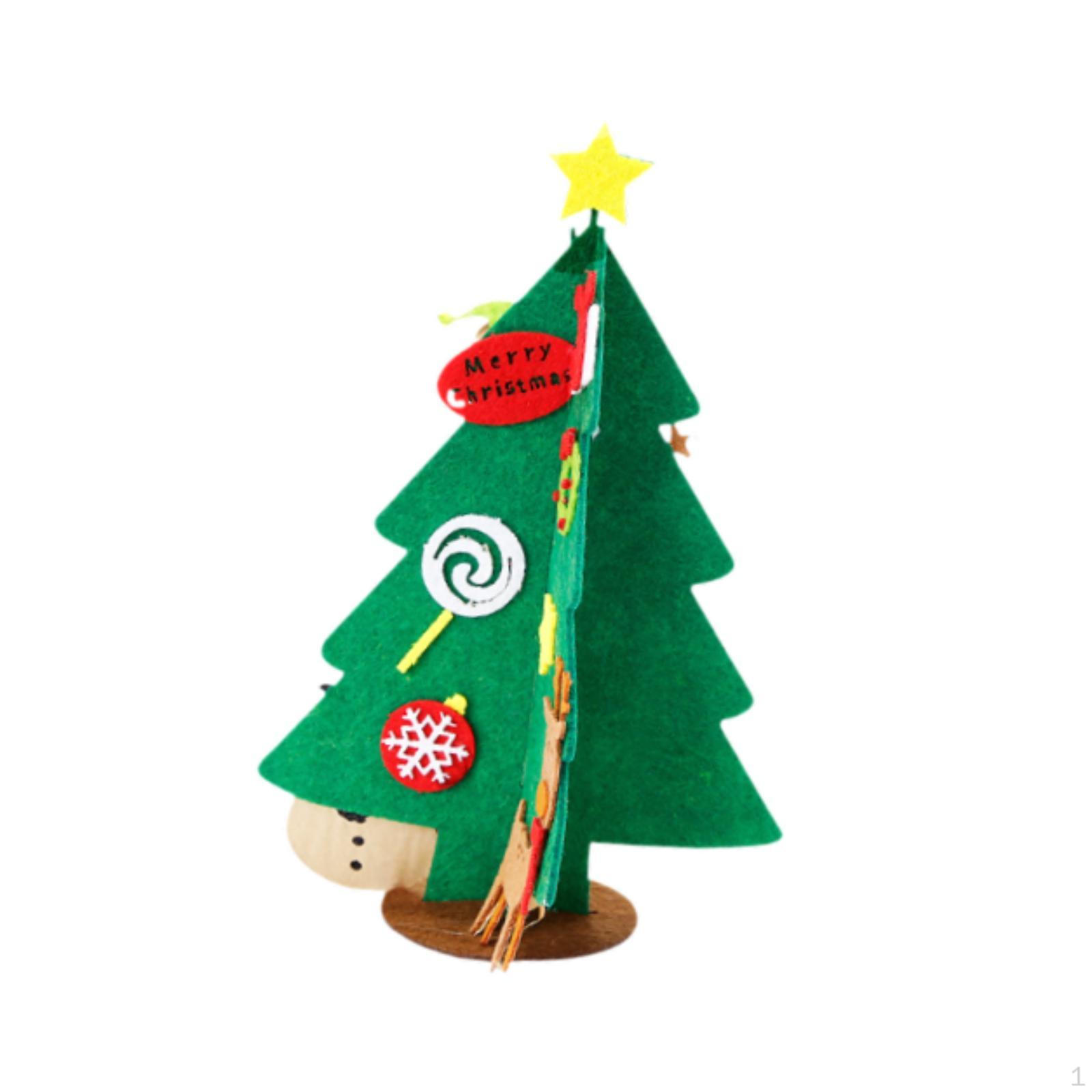 

Сделай сам Фетровая Рождественская Елка ,Рождественские Украшения, Нетканые Настенные Подвесные Украшения ,Детский Подарок Ручной Работы Мини Yellow star