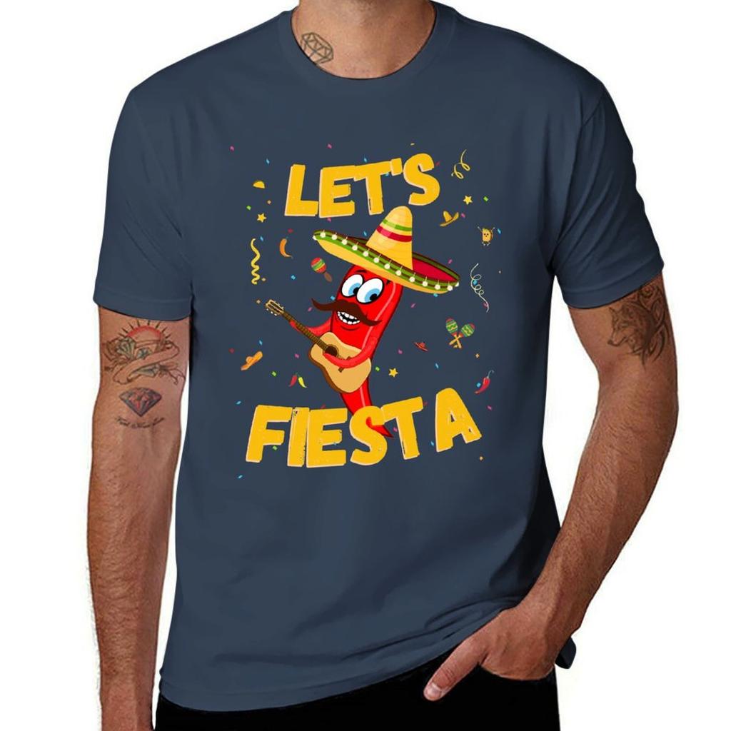 Lets Fiesta TShirt Casual All Match Tee Shirt for Men