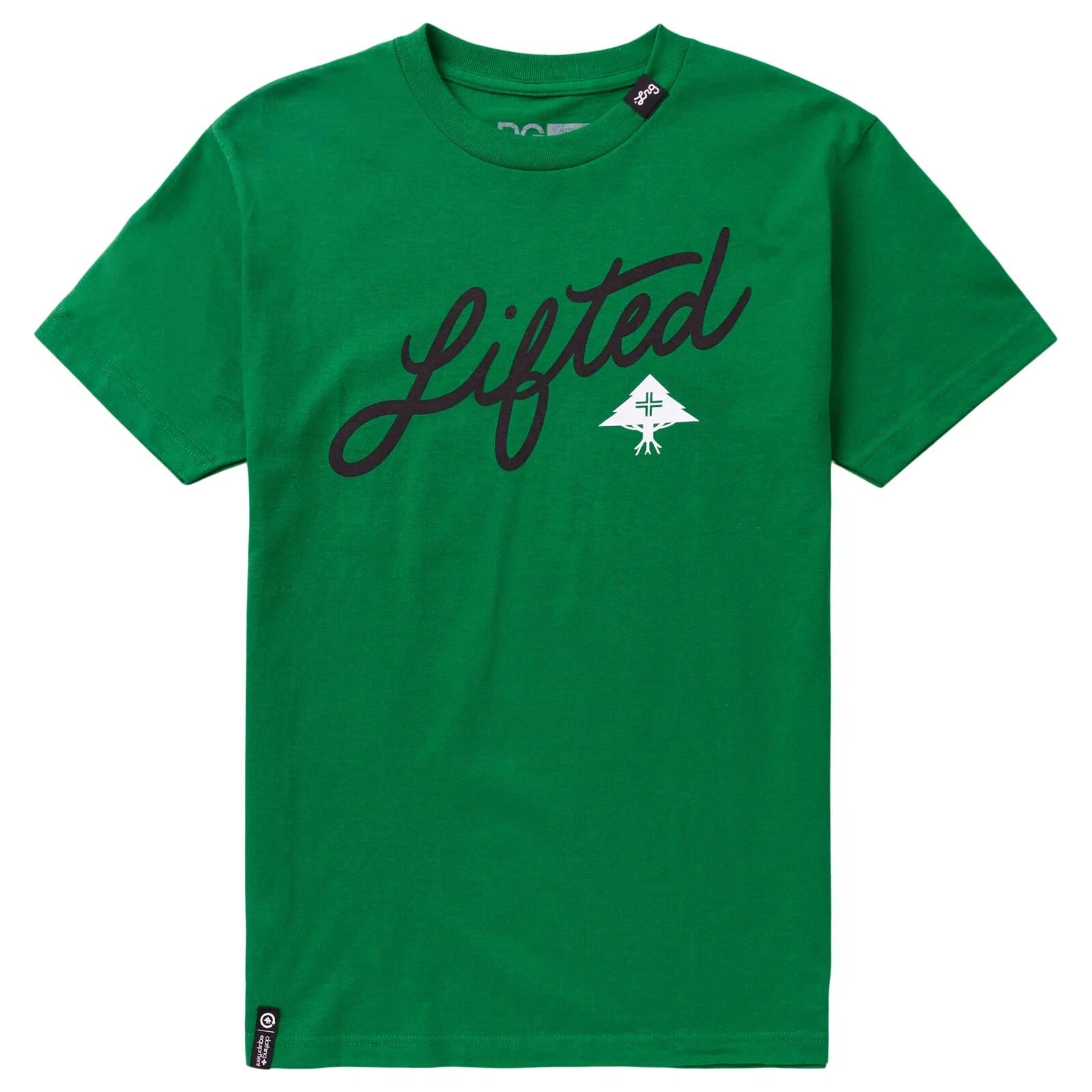 Lifted Research Group LRG Mens Angled Script Kelley Shirt NWT Small S