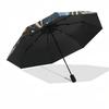 1pc Deer umbrella automatic open/close, 8-Rib Durable Frame, Compact Folding Design, Ideal Birthday/Holiday Gift  1143A