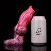 N-5214 Men's Thickened Silicone Wolf Tooth Sleeve - Enlarged Erotic Knot Design.