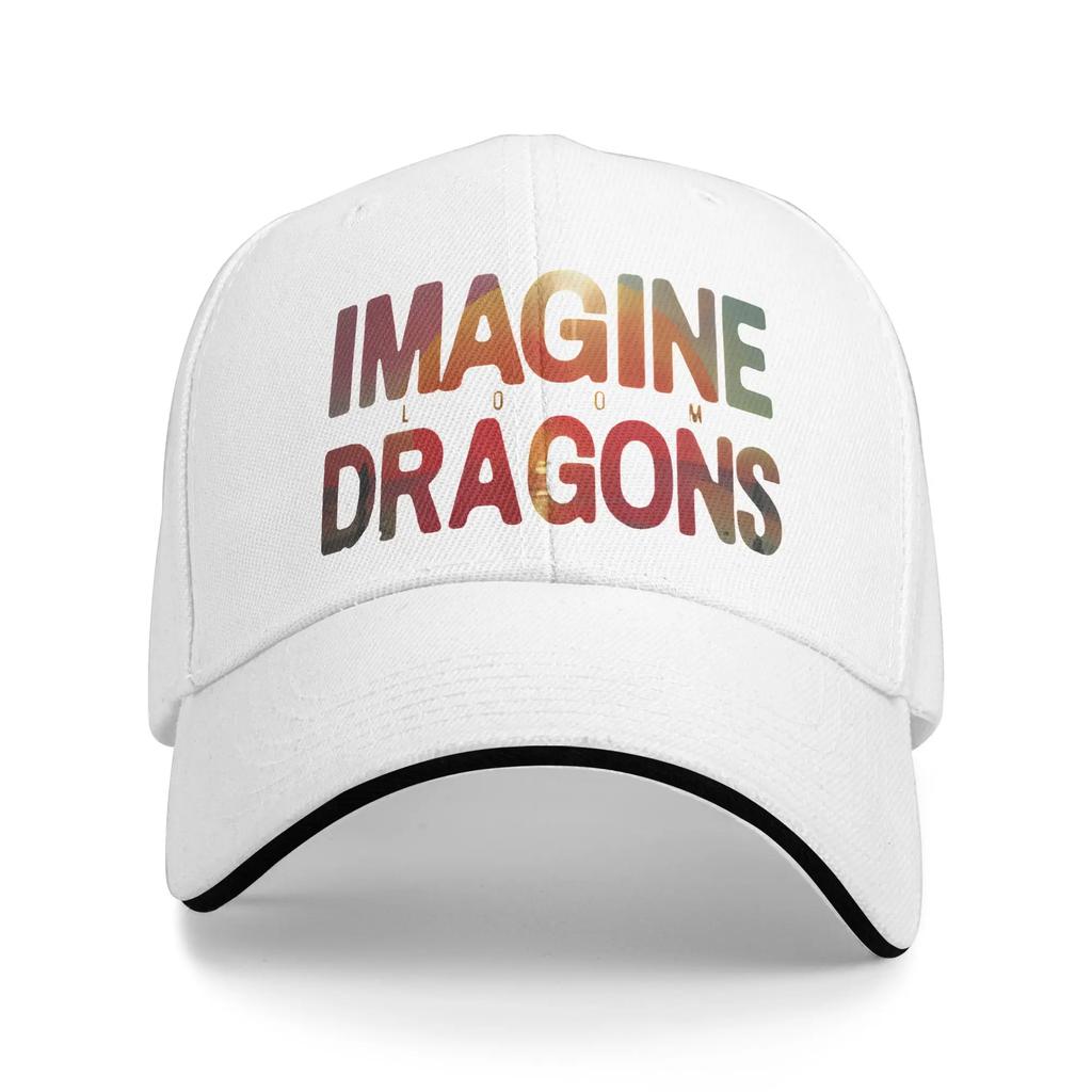 Vintage Imagine Dragons Tour Golf Cap Unisex Snapback Hat Daily Workouts Adjustable Fit Sun Caps