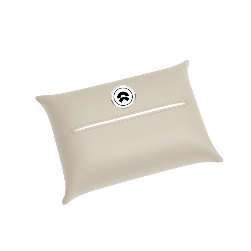 NIO Car Tissue Box for ES6, ES8, EC6, ET5, ET7, EP9 Models - Seat Armrest Tissue Holder