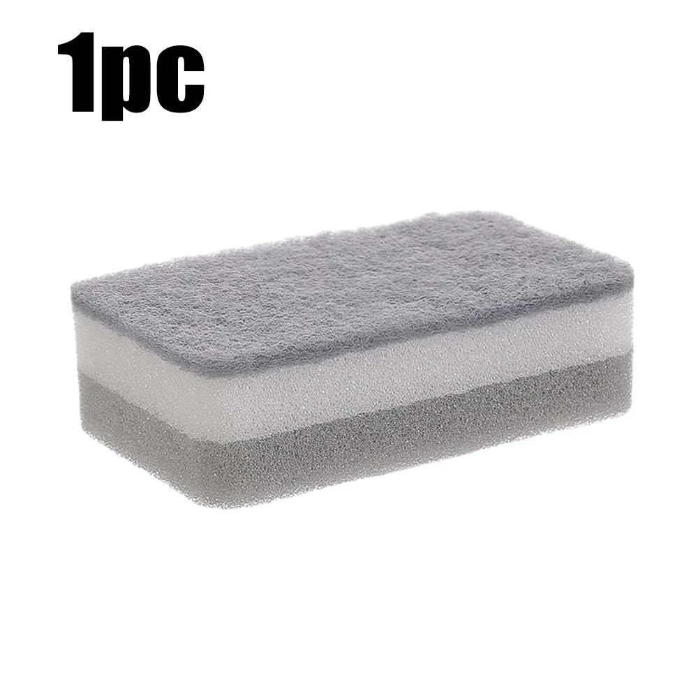 

1/30 шт. Губка для мытья посуды многоразовая моющаяся губка кухонная губка для мытья посуды двухсторонние губки для мытья посуды кухонный гаджет