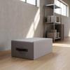 Upholstered Exercise Bench Soft Padded Box Easy-to-Clean Equipment for
